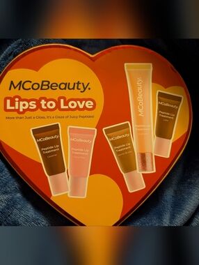 Lips to Love Peptide Lip Treatment Set - Orange